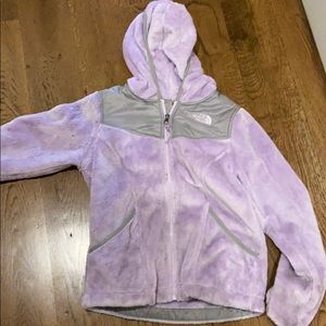 Girls North Face fleece jacket